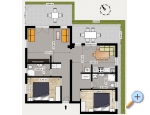 Apartment Marina - ostrov Krk Kroatien