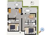 Apartma Marina - ostrov Krk Hrvaka