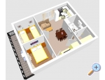 Appartements Honjak Njivice - ostrov Krk Kroatien
