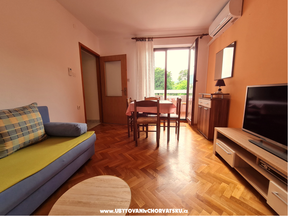 Apartm�ny Mirjana - Ba�ka - ostrov Krk Chorvatsko