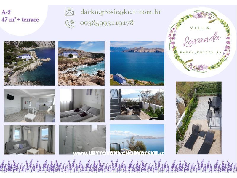Vila lavanda -Baška – ubytování ostrov Krk, Chorvatsko – foto 29