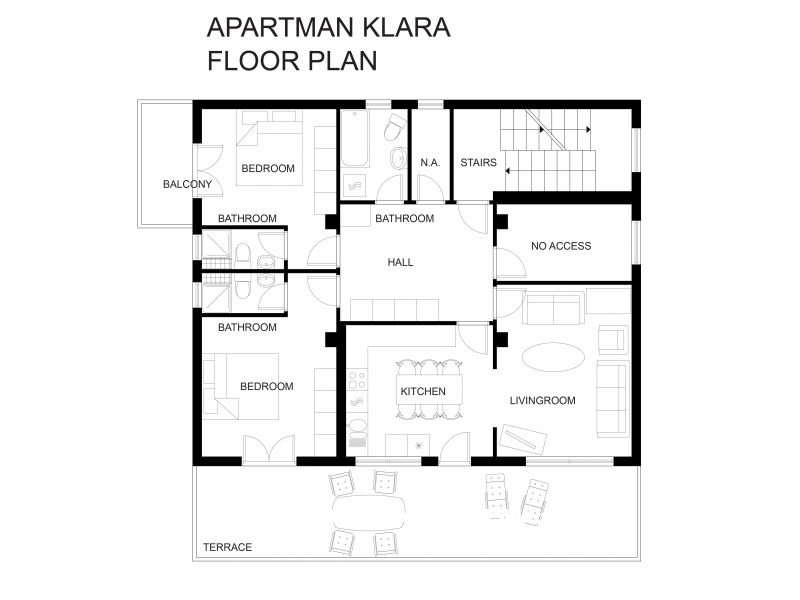 Apartmán Klara – ubytování Makarska, Chorvatsko – foto 7
