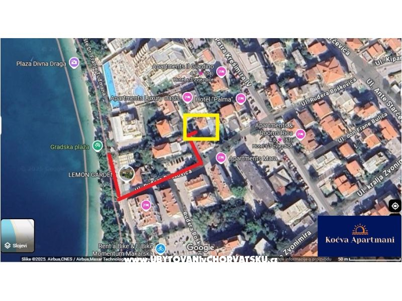 Apartment Koćva – Ferienwohnung Makarska, Kroatien – Foto 6