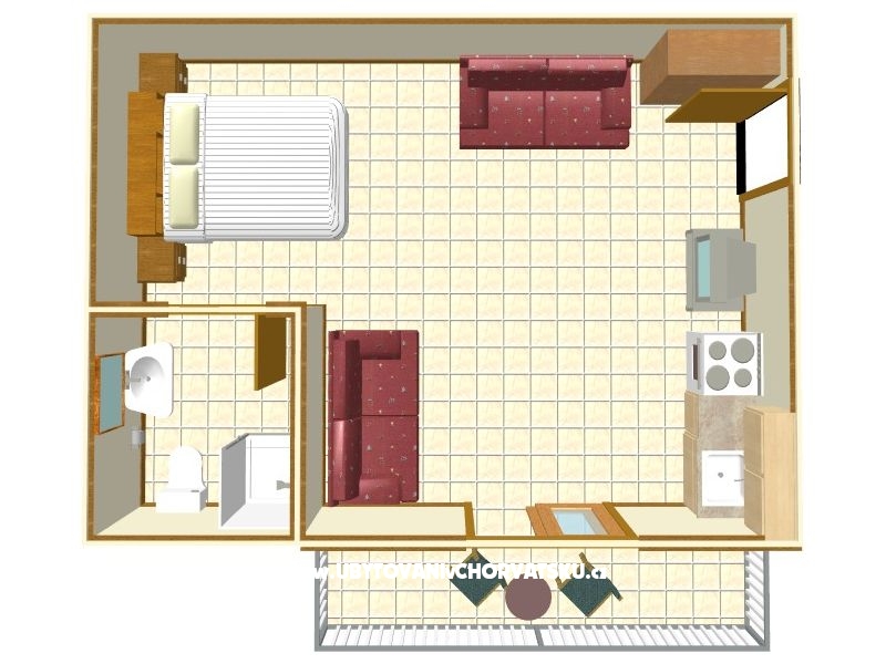 Ferienwohnungen and rooms Gojak Milenka – Ferienwohnung Makarska, Kroatien – Foto 12