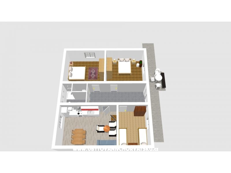 Appartement Ruzmarin – Ferienwohnung Makarska, Kroatien – Foto 14