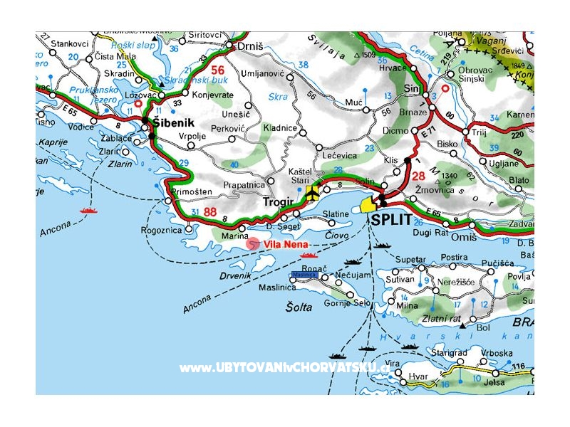 Apartment Sanja – Ferienwohnung Marina – Trogir, Kroatien – Foto 12