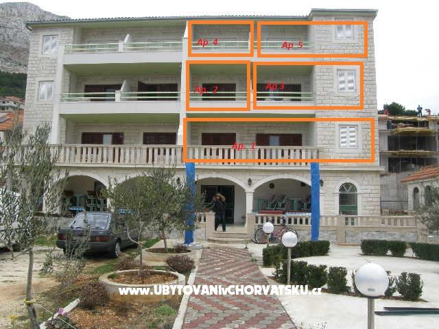 Apartment Tiho – Ferienwohnung Omis, Kroatien – Foto 1