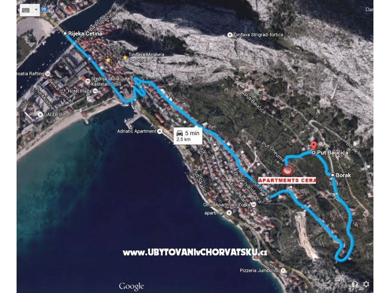 Appartements Cera – Ferienwohnung Omis, Kroatien – Foto 18