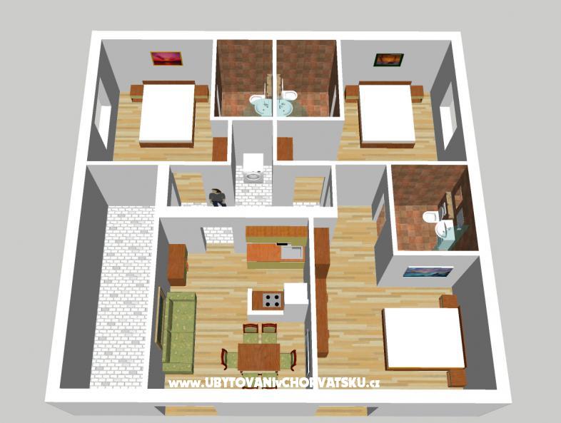 Appartements Galija – Ferienwohnung Omis, Kroatien – Foto 2