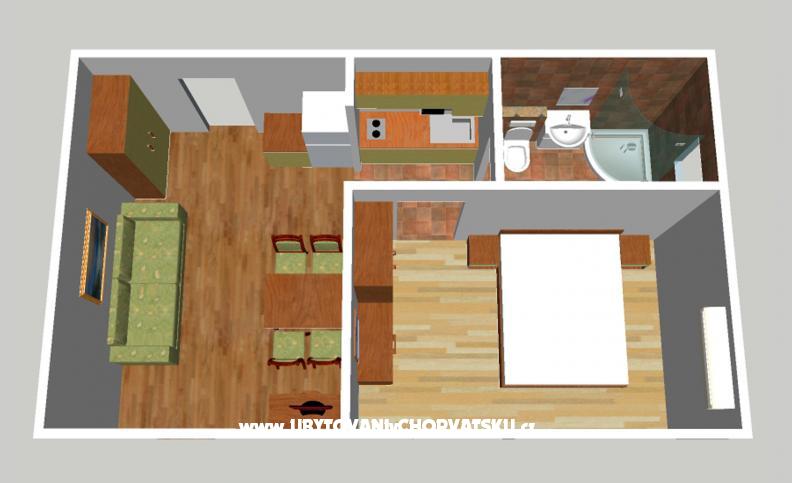 Appartements Galija – Ferienwohnung Omis, Kroatien – Foto 3