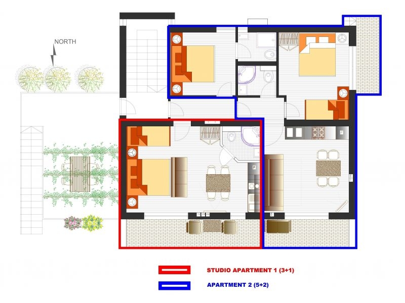 Appartement Parunica – Ferienwohnung Omis, Kroatien – Foto 8