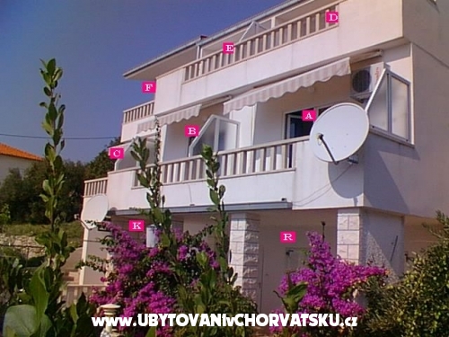 Villa Laura 50 m do mora - Omi Croatie