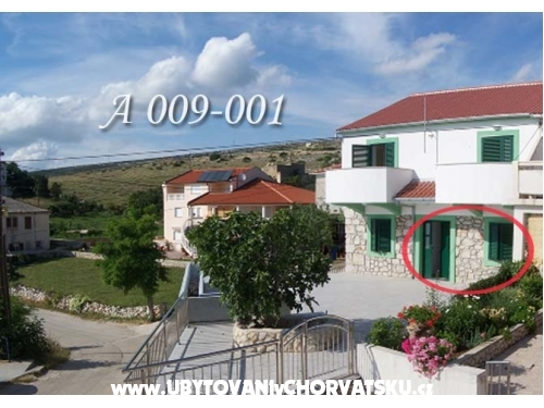 апартаменты Lovro Pag - ostrov Pag Хорватия