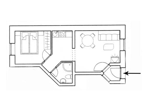апартаменты Lovro Pag - ostrov Pag Хорватия
