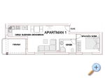 Appartements Mimar - ostrov Pag Kroatien