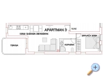 Appartements Mimar - ostrov Pag Kroatien