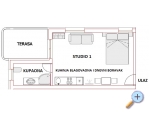 Appartements Mimar - ostrov Pag Kroatien