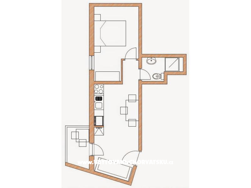 Apartmány Tea Pag – ubytování ostrov Pag, Chorvatsko – foto 100