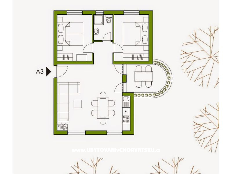 Apartmány Tea Pag – ubytování ostrov Pag, Chorvatsko – foto 51