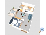 Appartements Vickovi - ostrov Pag Kroatien