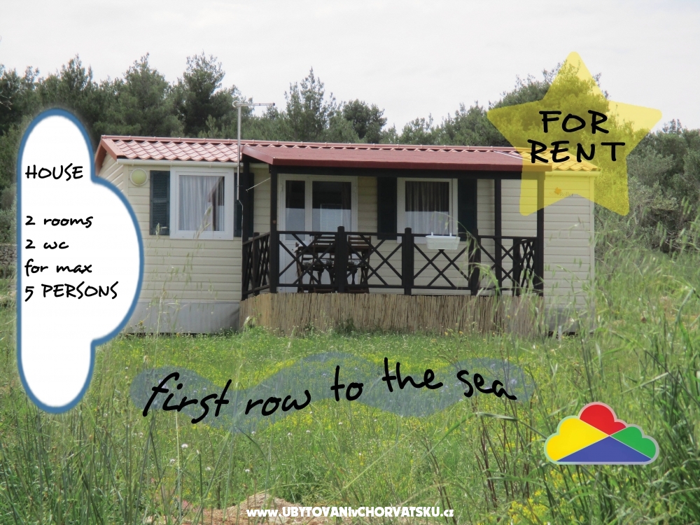 Holiday homes Twins by the sea - ostrov Paman Croatie