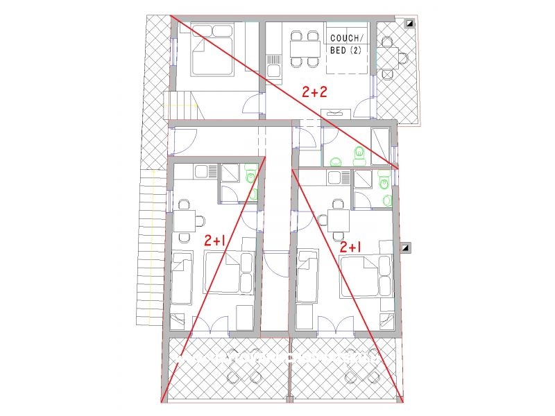 Apartmány Nada – ubytování Pirovac, Chorvatsko – foto 9