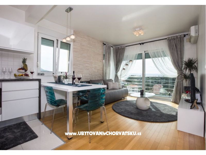 Bubbles Luxury Penthouse with jacuz – Ferienwohnung Podstrana, Kroatien – Foto 4