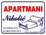 Appartements Nikolic - Privlaka Kroatien