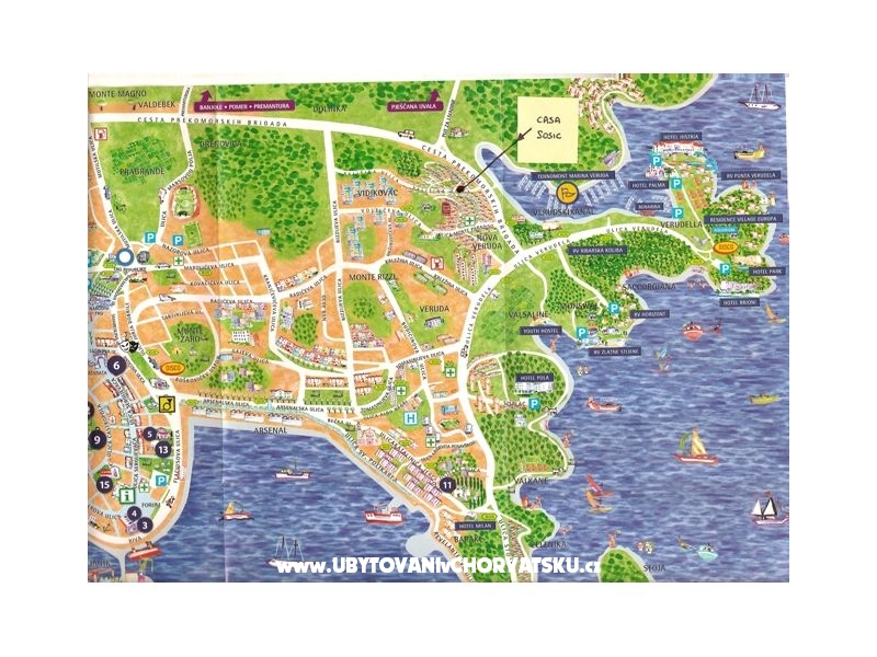 Apartmány Jole – ubytování Pula, Chorvatsko – foto 17