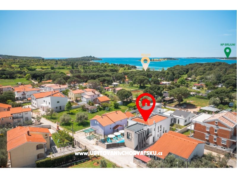 4 Studio APP mit Pool - Vila Vala – Ferienwohnung Pula, Kroatien – Foto 9