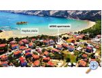 Apartmaji Arbis - ostrov Rab Hrvaka