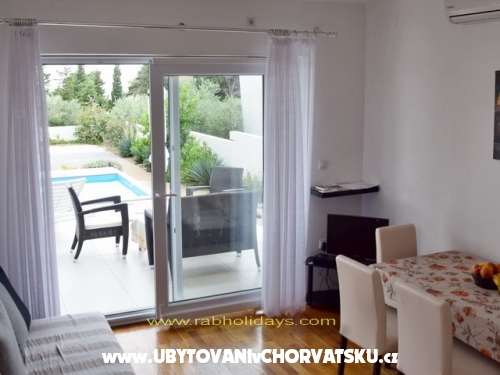 Villa Marija with Pool - ostrov Rab Croatie