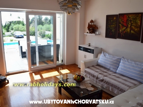 Villa Marija with Pool - ostrov Rab Croatie