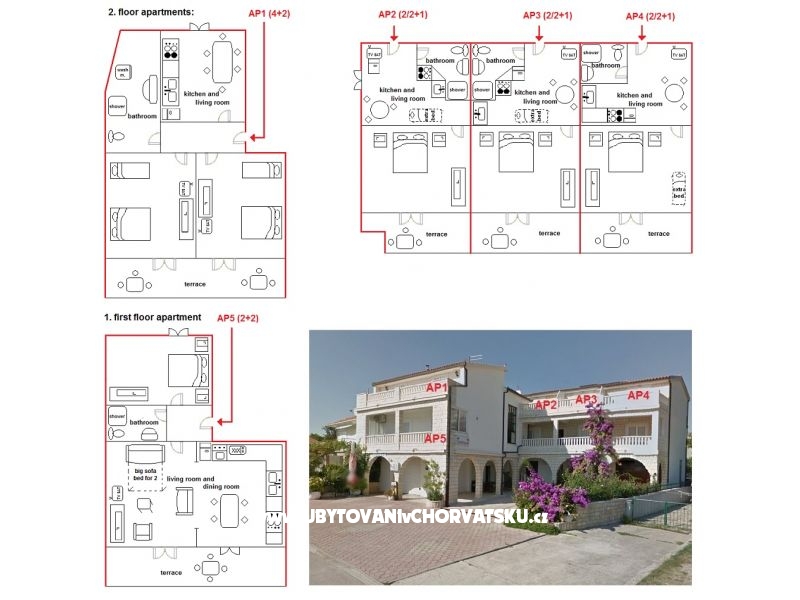 Ferienwohnungen Branka – Ferienwohnung Rogoznica, Kroatien – Foto 2