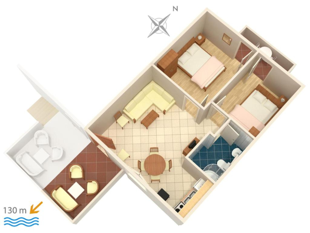 Appartamenti Mira - Rogoznica Croazia