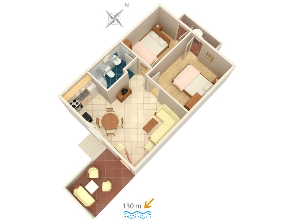 Apartamenty Mira - Rogoznica Chorwacja