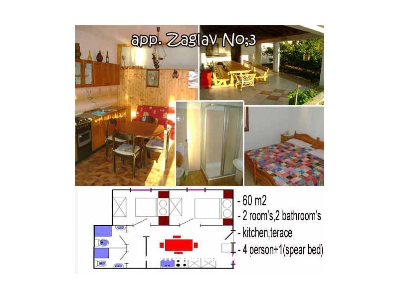 Apartment Zaglav – Ferienwohnung Insel Sali – Dugi otok, Kroatien – Foto 17