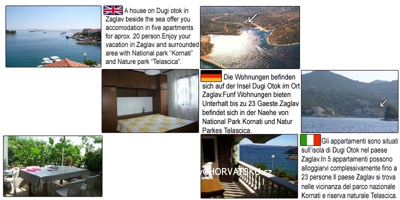 Apartment Zaglav – Ferienwohnung Insel Sali – Dugi otok, Kroatien – Foto 8