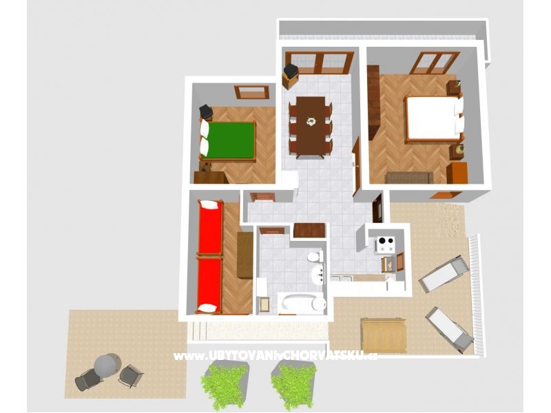 Apartment Lemaić – Ferienwohnung Trogir, Kroatien – Foto 18