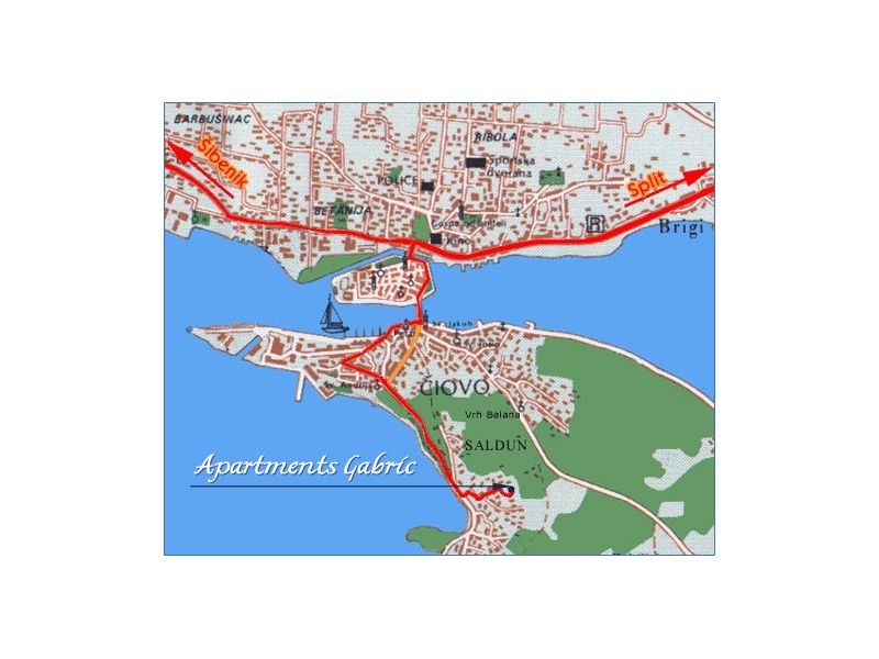 Appartements Gabric Čiovo – Ferienwohnung Trogir, Kroatien – Foto 5