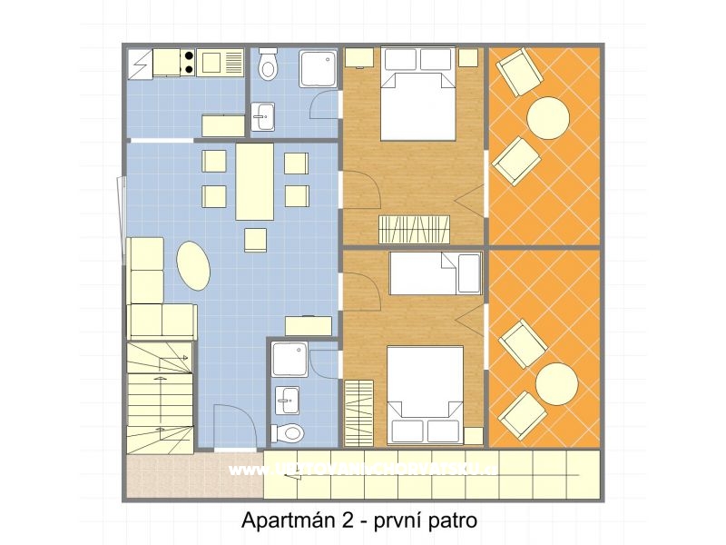 Villa Bohemia Slatine – Ferienwohnung Trogir, Kroatien – Foto 18