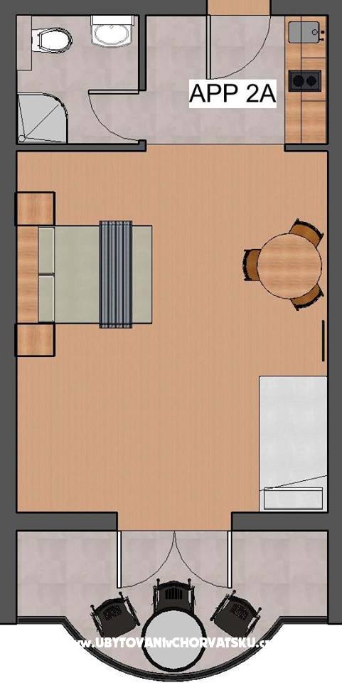 Appartements Amarilis – Ferienwohnung Tucepi, Kroatien – Foto 2