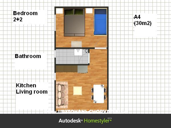 Appartements Ognjen Lalić – Ferienwohnung Tucepi, Kroatien – Foto 17
