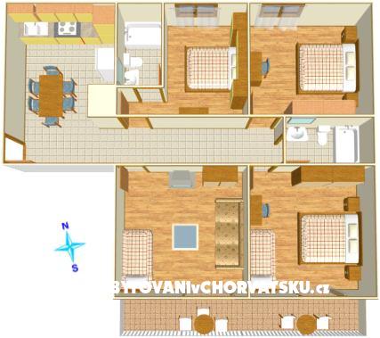 Appartements Ognjen Lalić – Ferienwohnung Tucepi, Kroatien – Foto 2