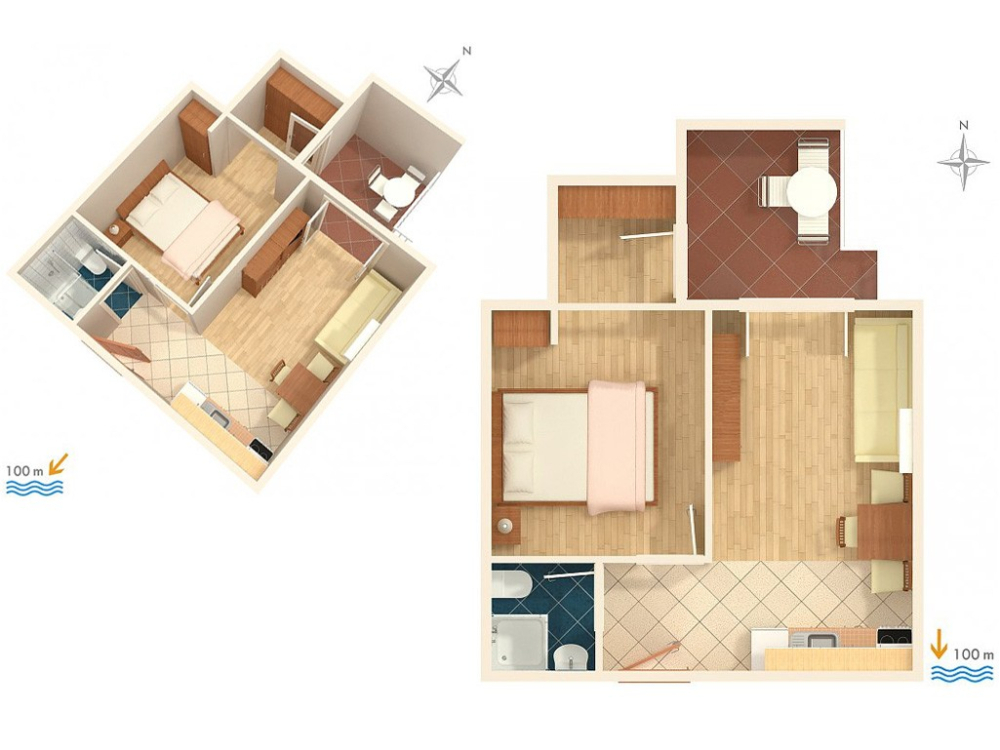 Appartements Viskovi - Tuepi Croatie