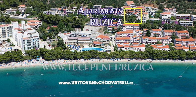 Ferienwohnungen Ružica – Ferienwohnung Tucepi, Kroatien – Foto 1