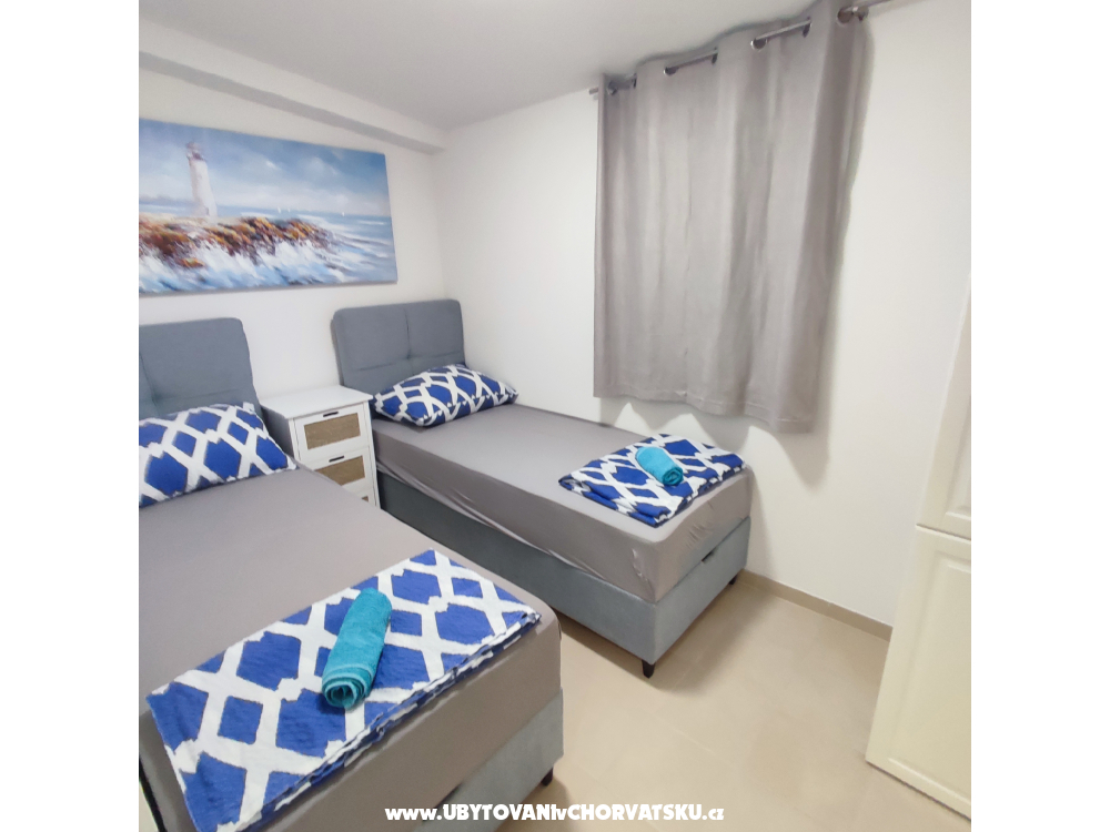 Apartmány Delfin - ostrov Vir Chorvatsko