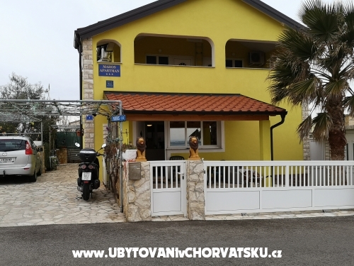 Maros apartments - ostrov Vir Croatie