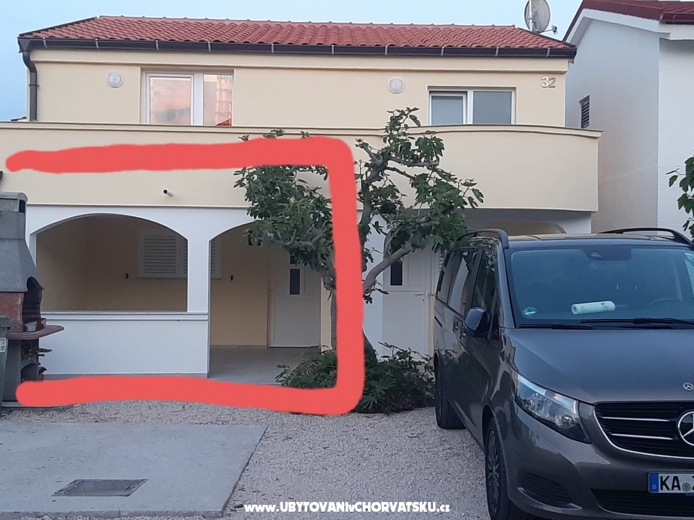 MILA Appartements - ostrov Vir Croatie