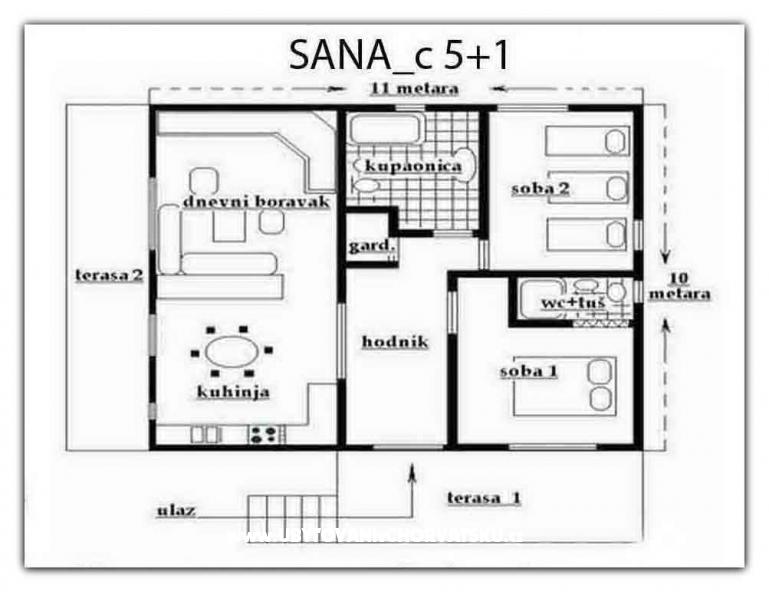 SANA apartmani – ubytování Vodice, Chorvatsko – foto 8